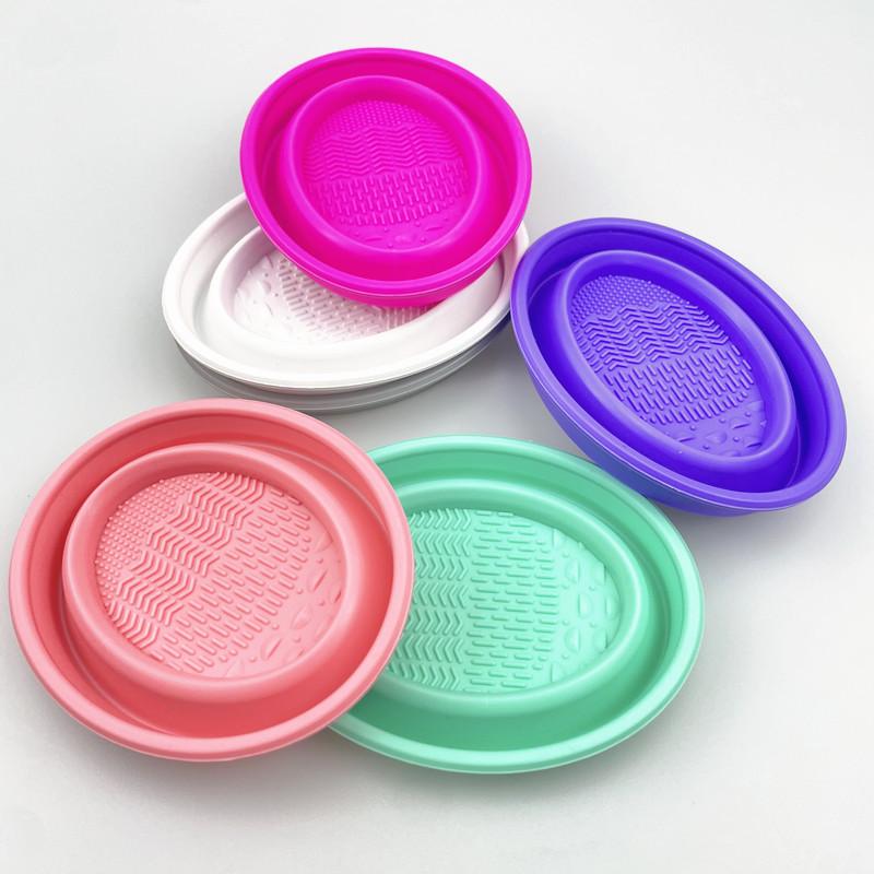 Beauty Dish Softbox - Cleaner Folding Powder Soft Silicone Makeup