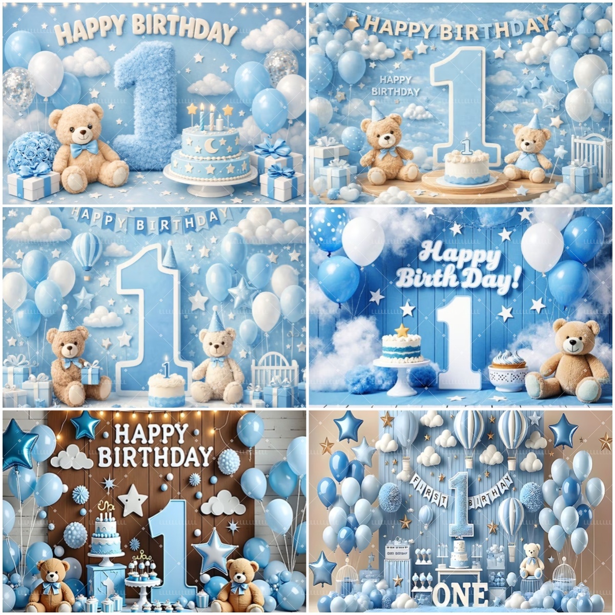 Photography Sport - Kid 1st Birthday Party Decoration Supplies