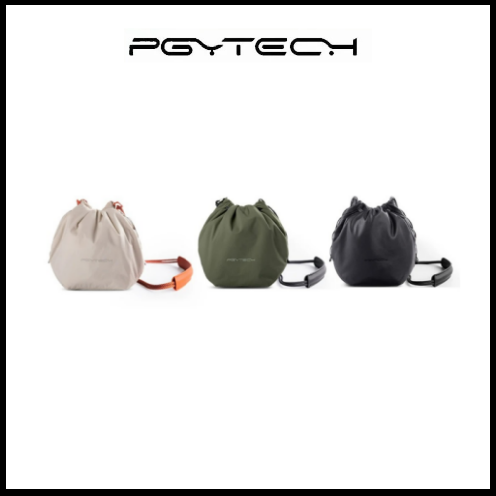 Lens Case Pouch - PGYTECH OneGo Drawstring Bag Mirrorless Camera