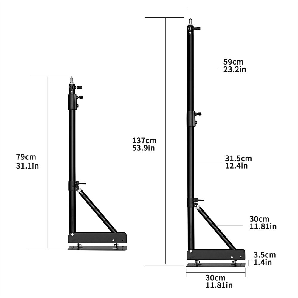 100/135/ 170cm Wall Mounting T - Photography Umbrella Lights ulasan dan harga