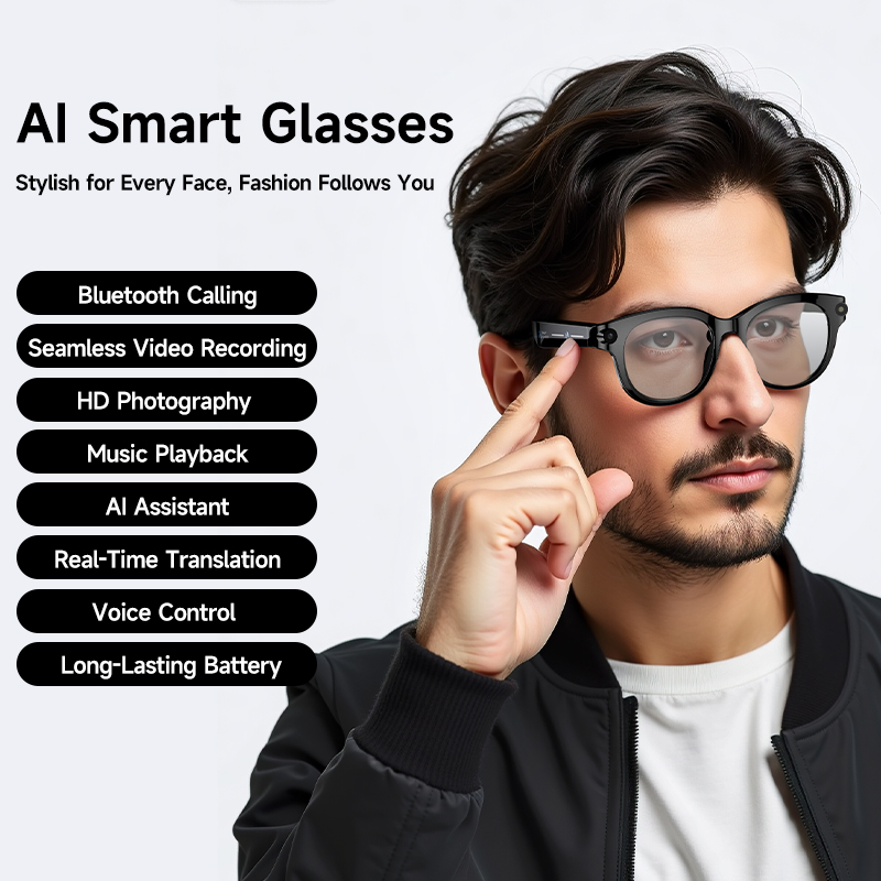 Smart Translation Glasses HD V - Photography Translate ulasan dan harga