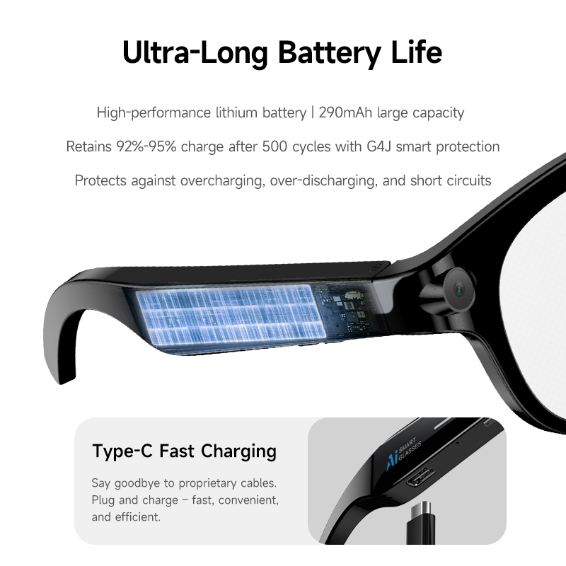 Smart Translation Glasses HD V - Photography Translate ulasan dan harga