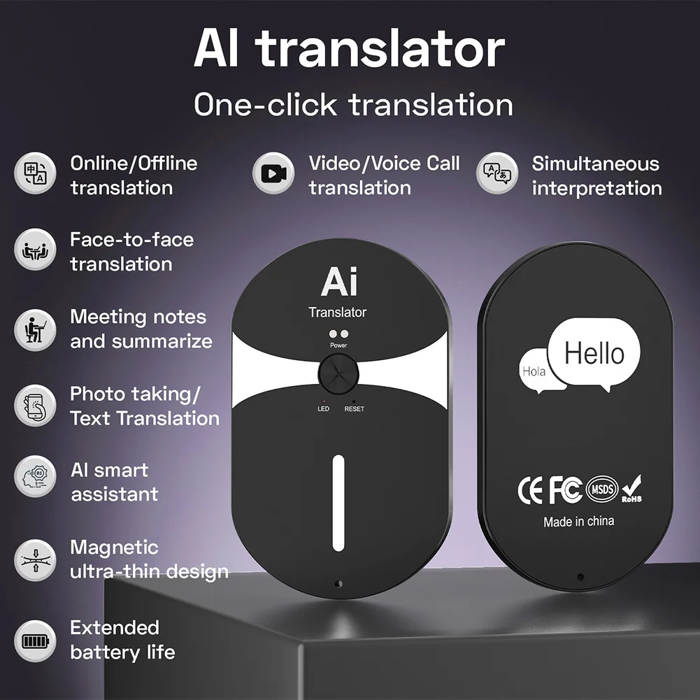 AI Language Translator Device  - Photography Translate ulasan dan harga