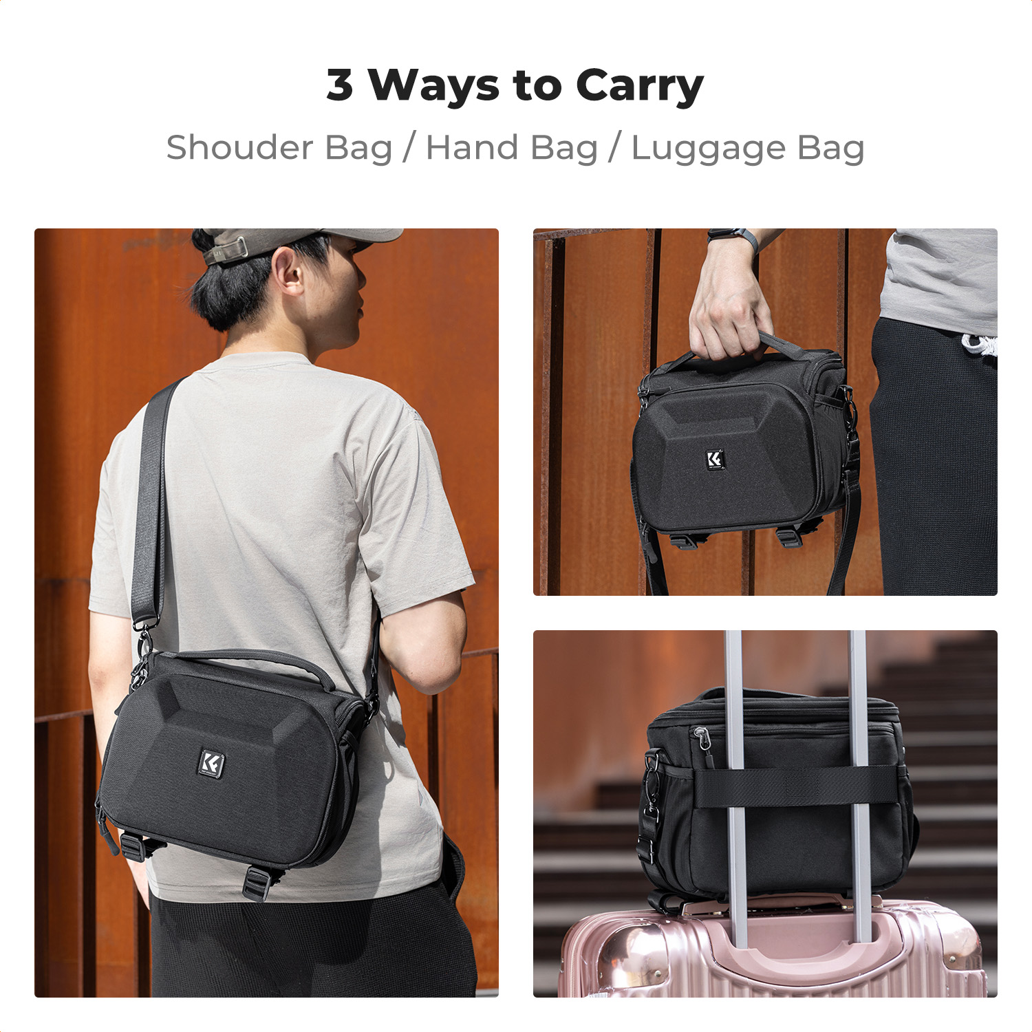 K&F CONCEPT Lightweight Tough  - Lens Case Pouch ulasan dan harga