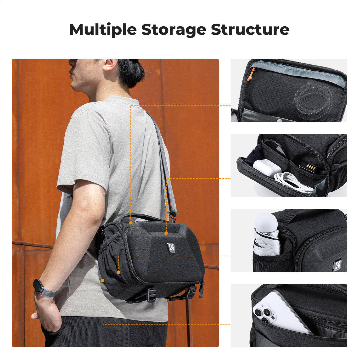 K&F CONCEPT Lightweight Tough  - Lens Case Pouch ulasan dan harga