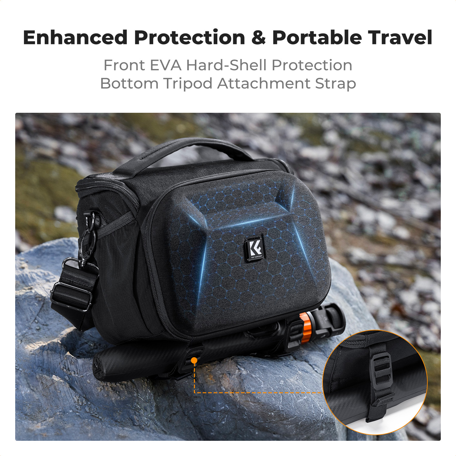 K&F CONCEPT Lightweight Tough  - Lens Case Pouch ulasan dan harga