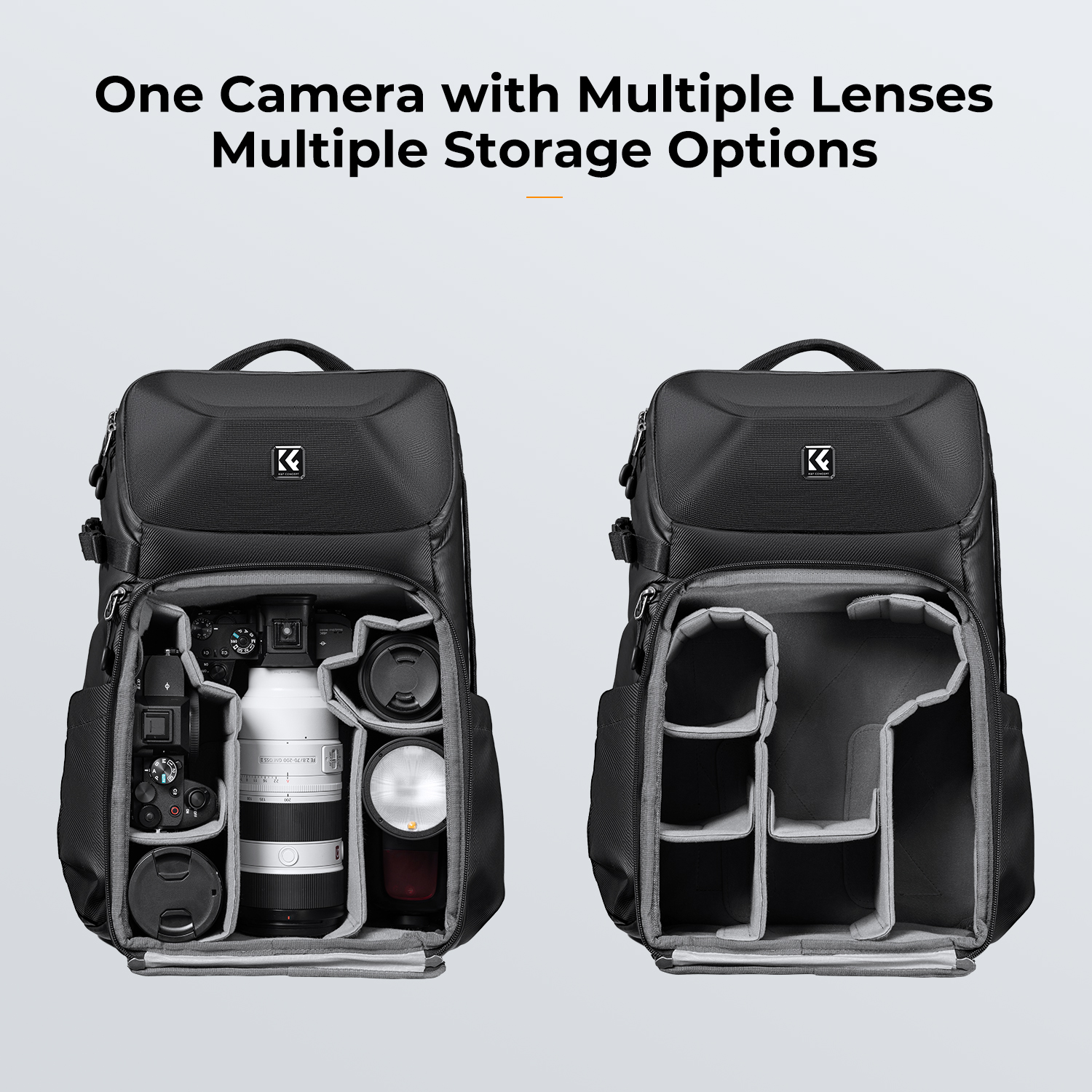 K&F CONCEPT 20L Camera Backpac - Photography Product ulasan dan harga