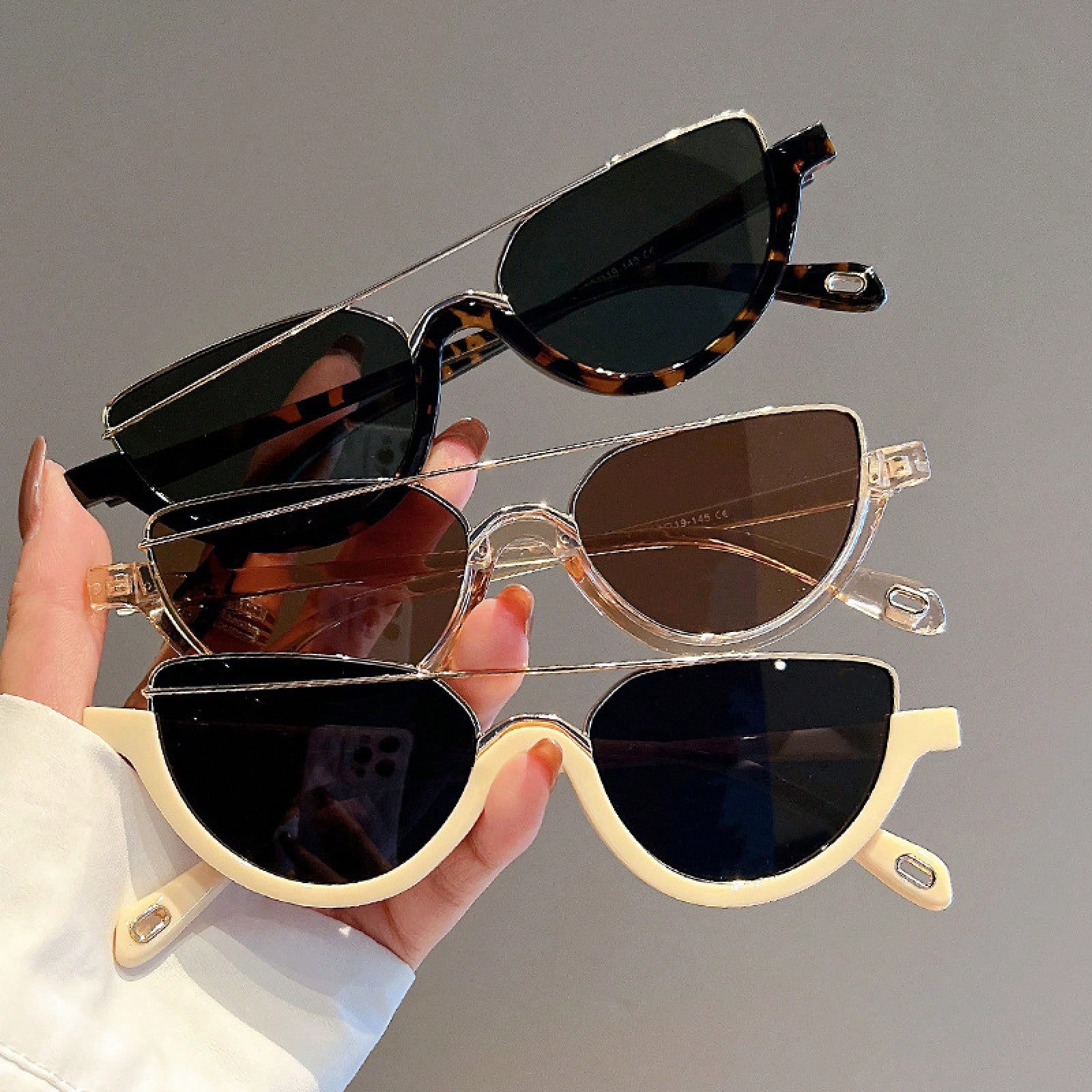 Women's Half-Fashion Glasses S - Photography Street ulasan dan harga
