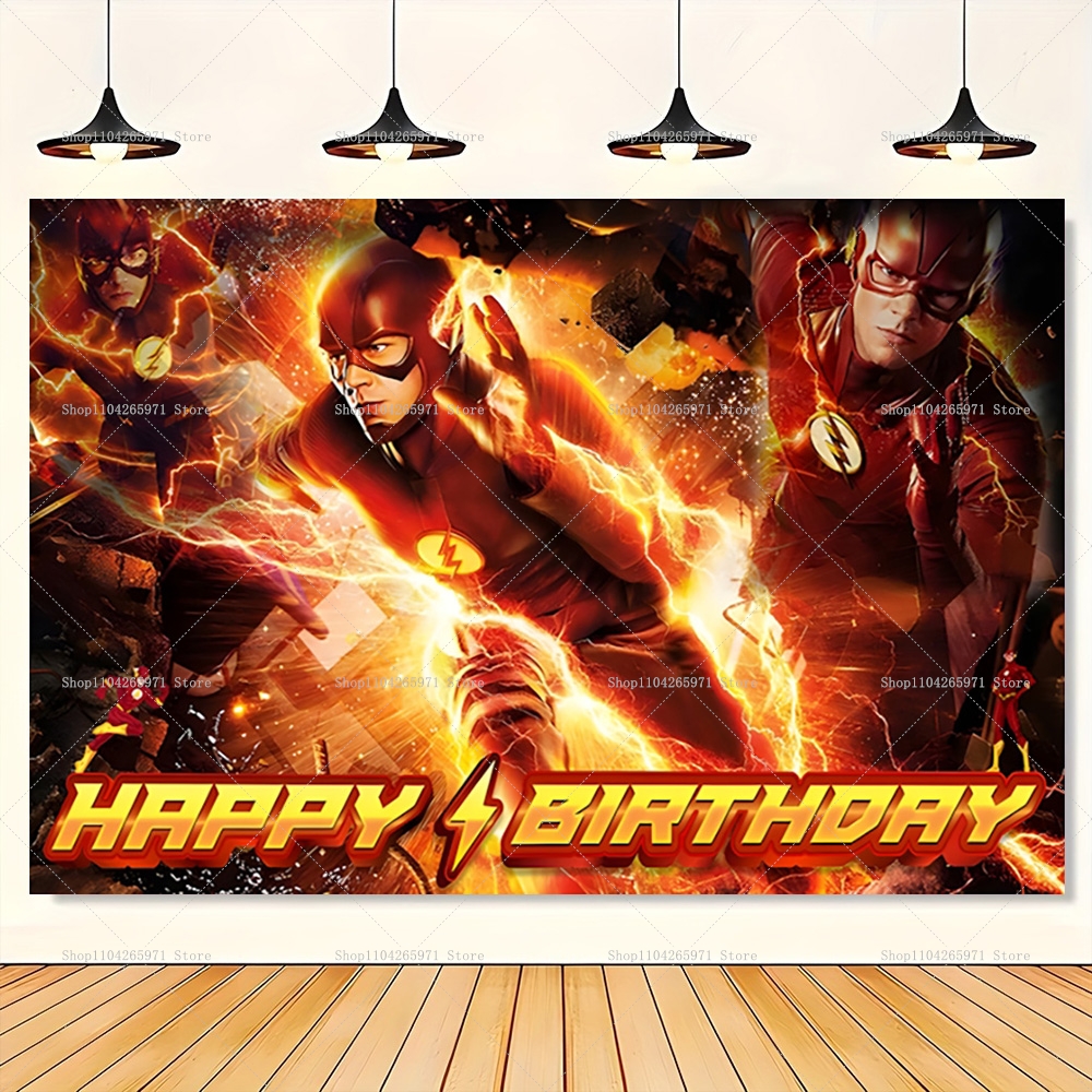 DC The Flash Backdrop Banner S - Photography Sport ulasan dan harga