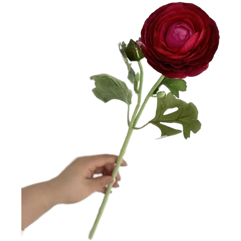 60 cm Silk-Based Flocked Peony - Photography Narrative ulasan dan harga