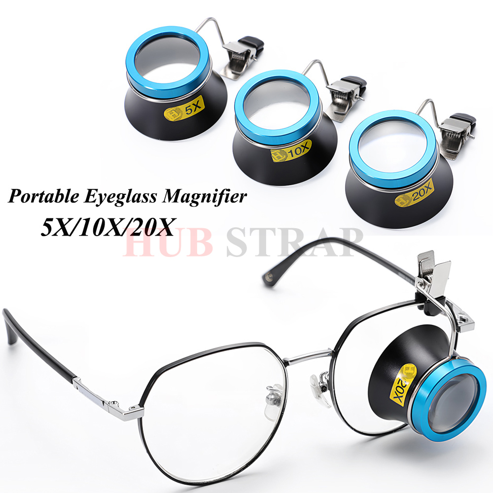 5X 10X 20X Eyeglass Magnifier  - Eye Piece Magnifier ulasan dan harga