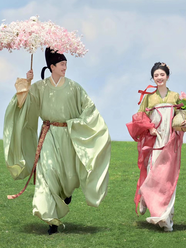  Tang Dynasty Couple Outfits P - Photography Outfits ulasan dan harga