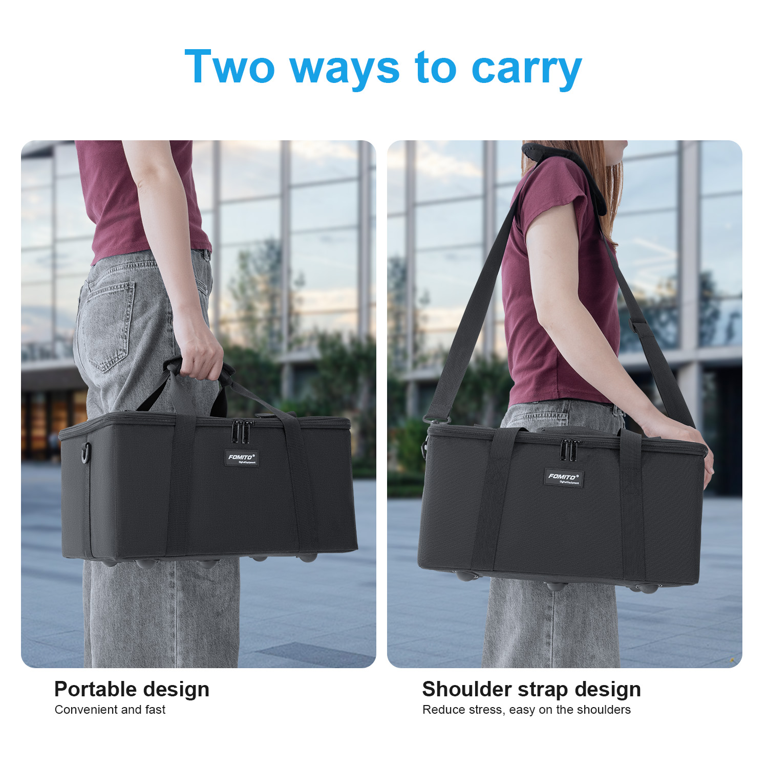 FOMITO Camera Bag Crossbody Sh - Camera Bag Waterproof ulasan dan harga