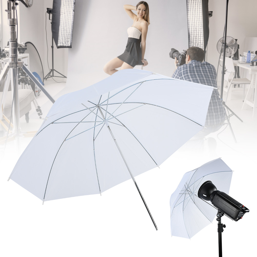 33 Inch Translucent White Soft - Photography Umbrella Lights ulasan dan harga