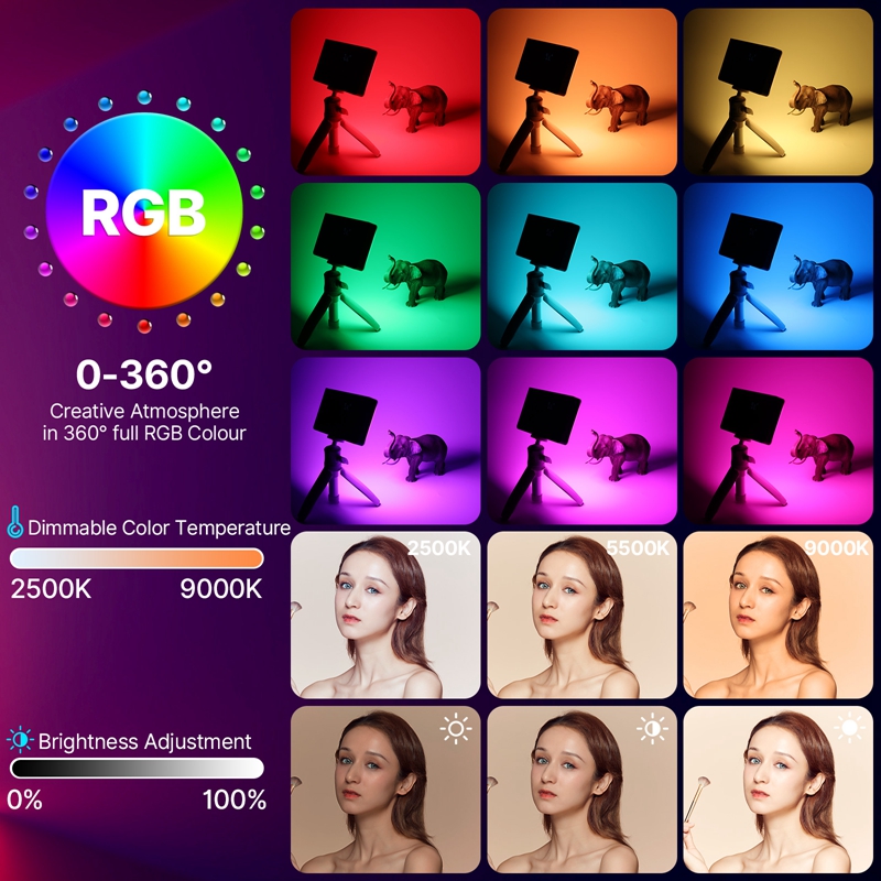 Ulanzi LT002 7 inch Pocket LED - Photography Umbrella Lights ulasan dan harga