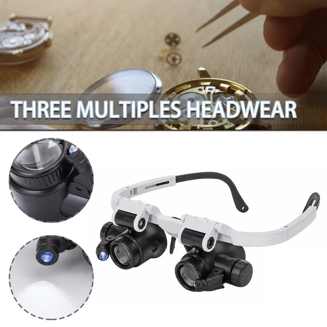 2XLED Watch Jeweler Repair Mag - Eye Piece Magnifier ulasan dan harga