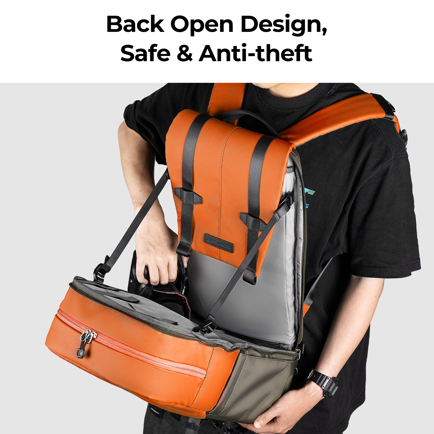 K&F CONCEPT Camera Backpack Tr - Photography Product ulasan dan harga
