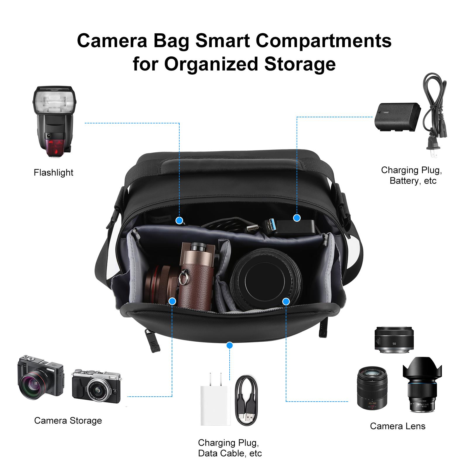 PULUZ Waterproof PU Fabric Dro - Camera Bag Waterproof ulasan dan harga