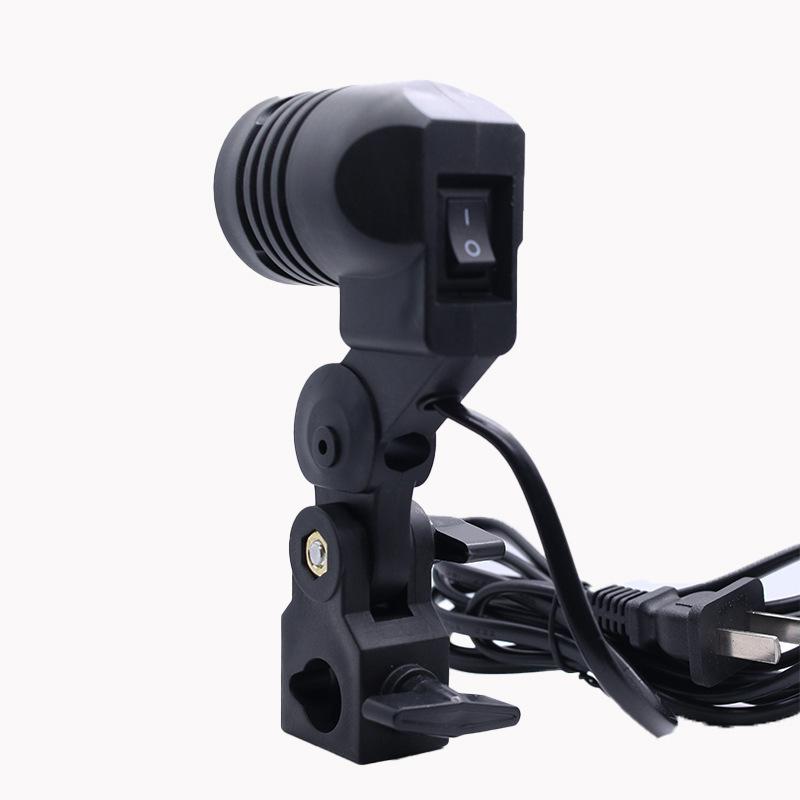 Black 1.8M Cable Cord E27 Sock - Photography Umbrella Lights ulasan dan harga