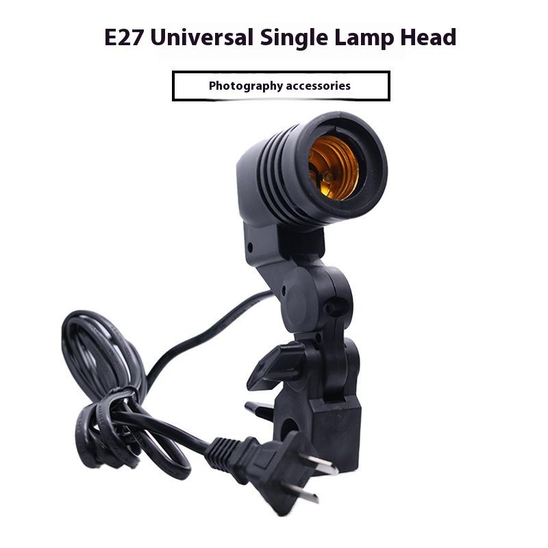 Black 1.8M Cable Cord E27 Sock - Photography Umbrella Lights ulasan dan harga