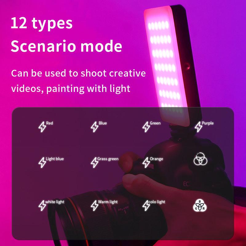 RGB Video Light Portable LED C - Photography Umbrella Lights ulasan dan harga