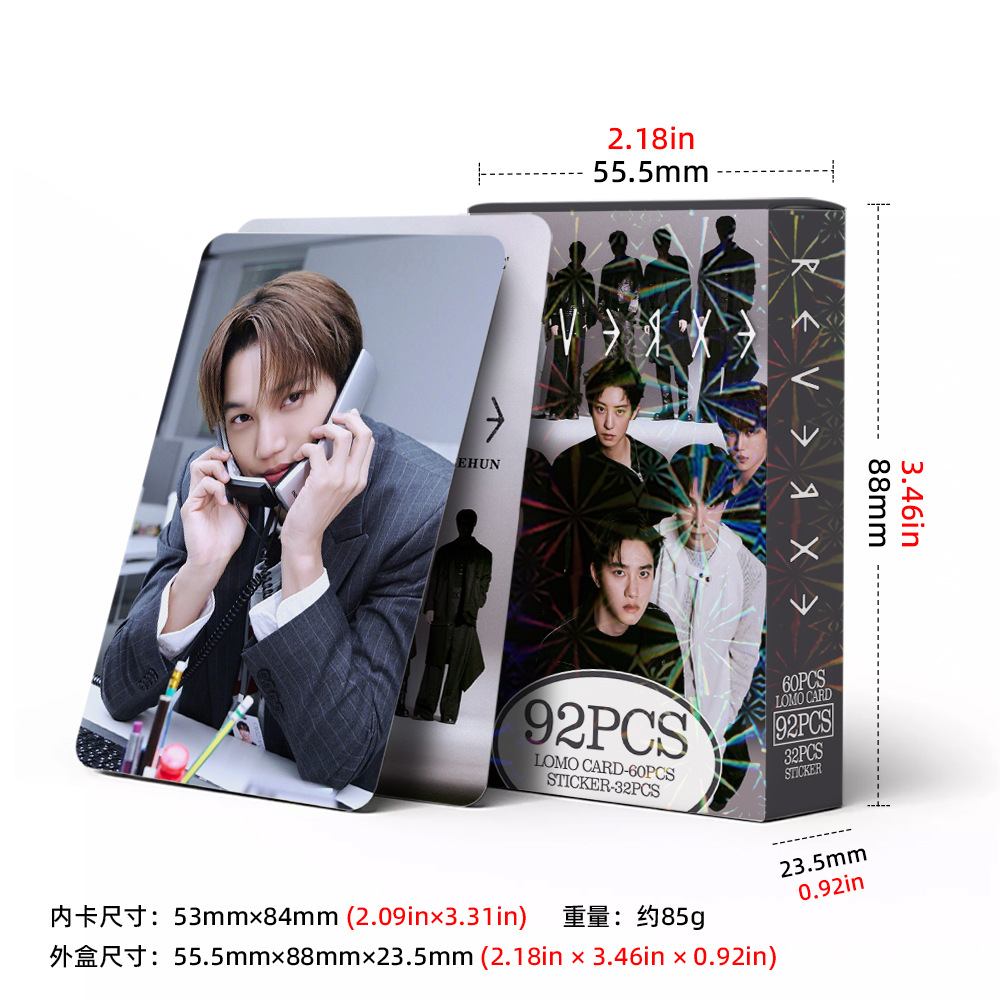 In-stock 92 EXO small cards, n - Photography News ulasan dan harga