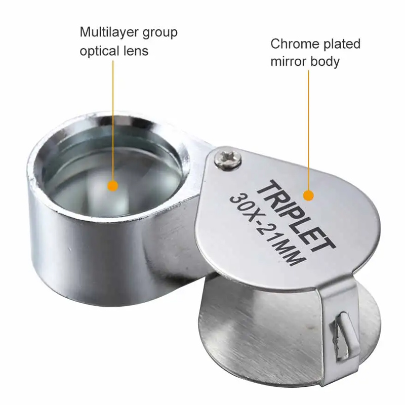 10-30X Pocket Loupe Magnifier  - Eye Piece Magnifier ulasan dan harga