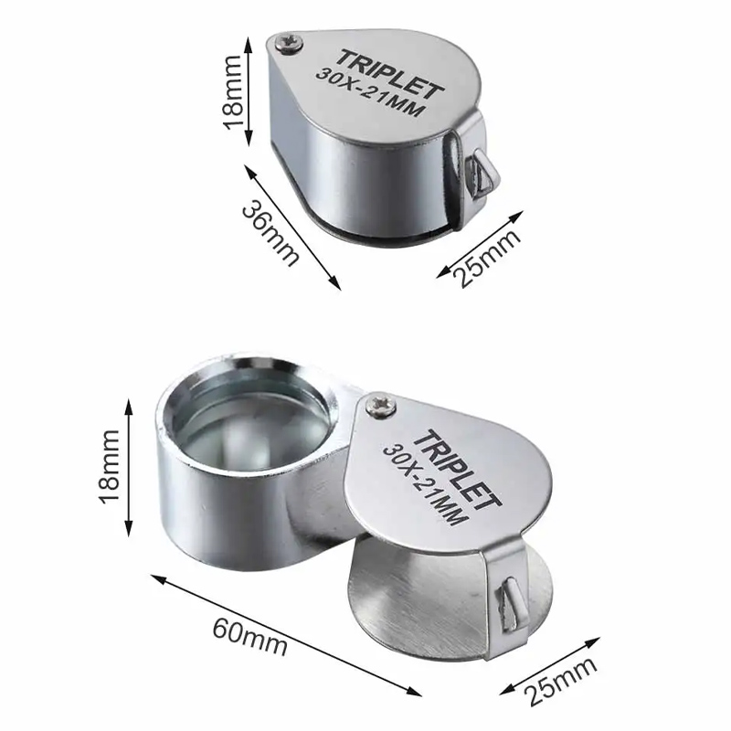 10-30X Pocket Loupe Magnifier  - Eye Piece Magnifier ulasan dan harga