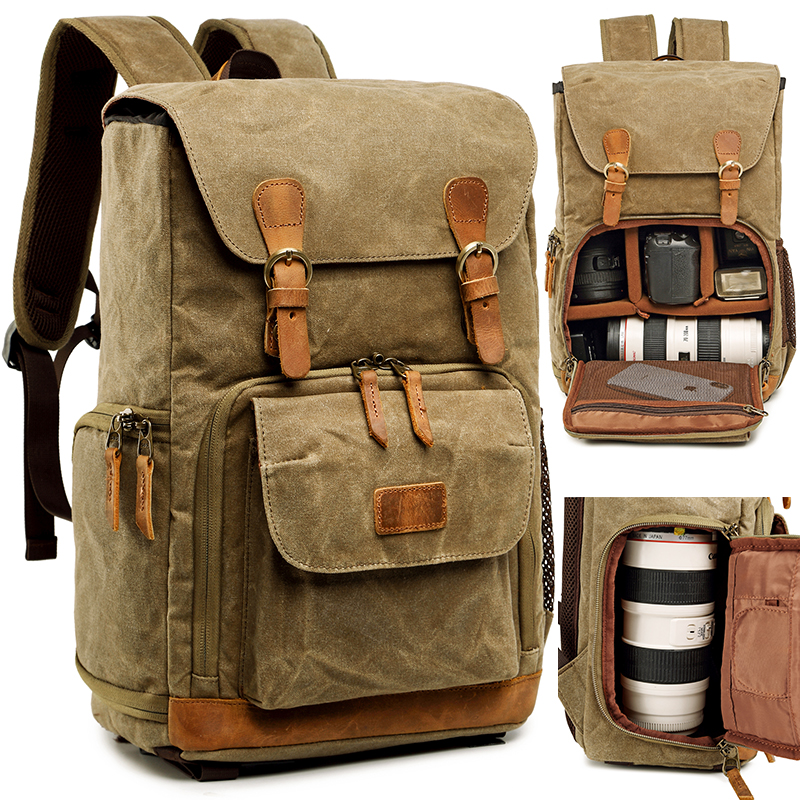 Vintage Batik Canvas Camera Ba - Camera Bag Waterproof ulasan dan harga