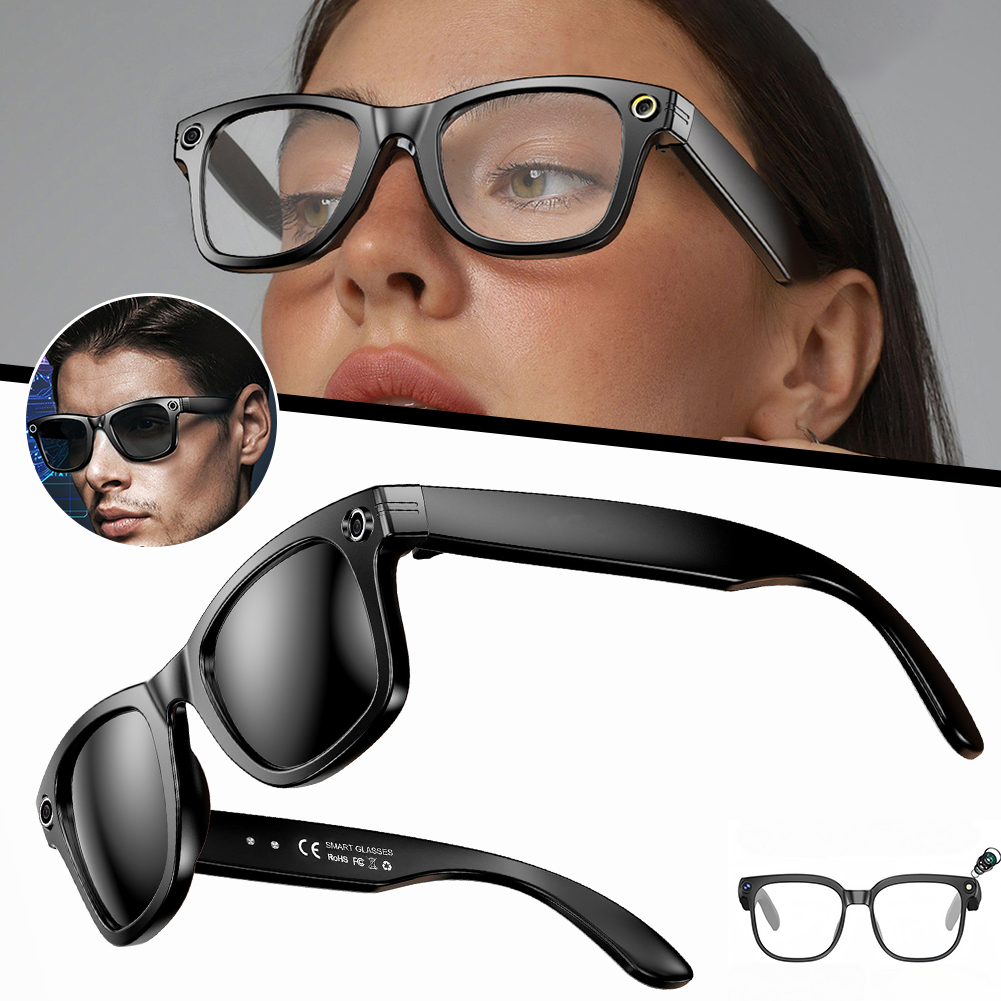 Smart AI Camera Glasses with 8 - Photography Translate ulasan dan harga