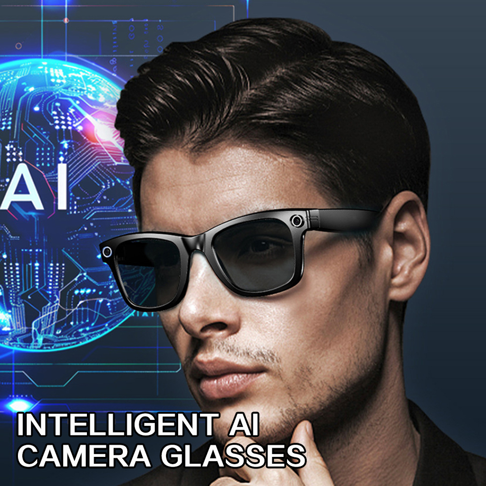 Smart AI Camera Glasses with 8 - Photography Translate ulasan dan harga