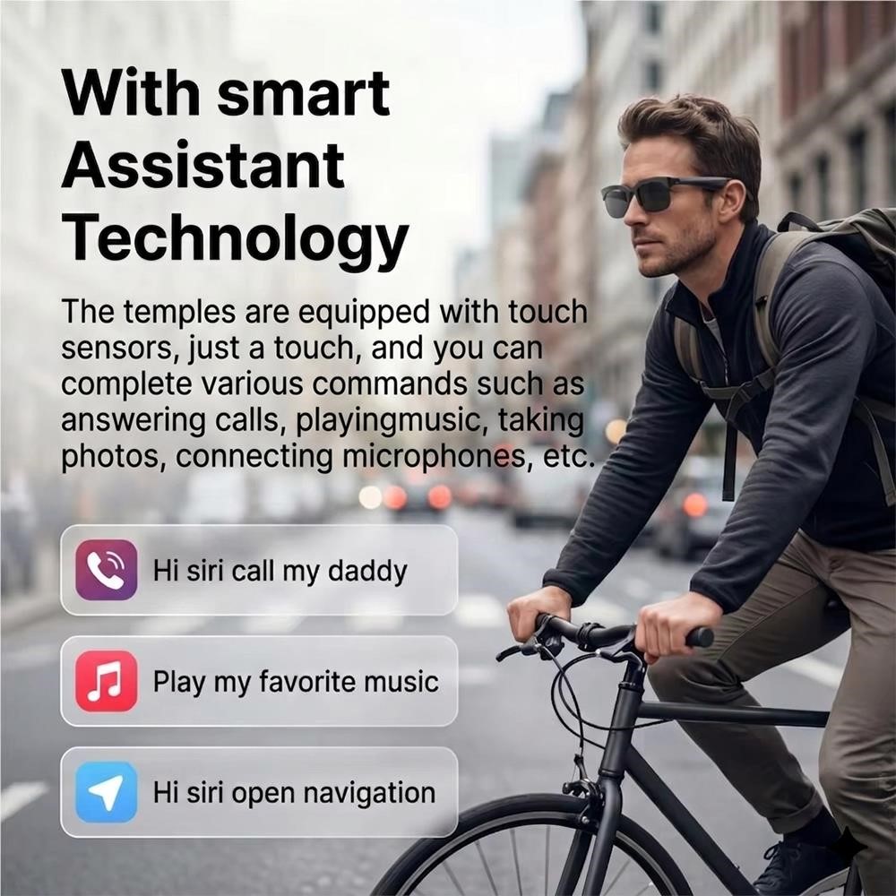 AI Smart Glasses Remote Contro - Photography Product ulasan dan harga