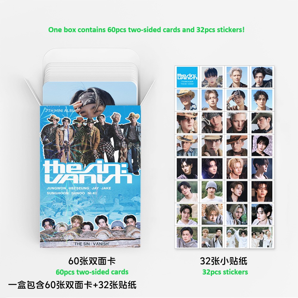 60+32PCS/SET 2026 KPOP SKZOO N - Photography News ulasan dan harga