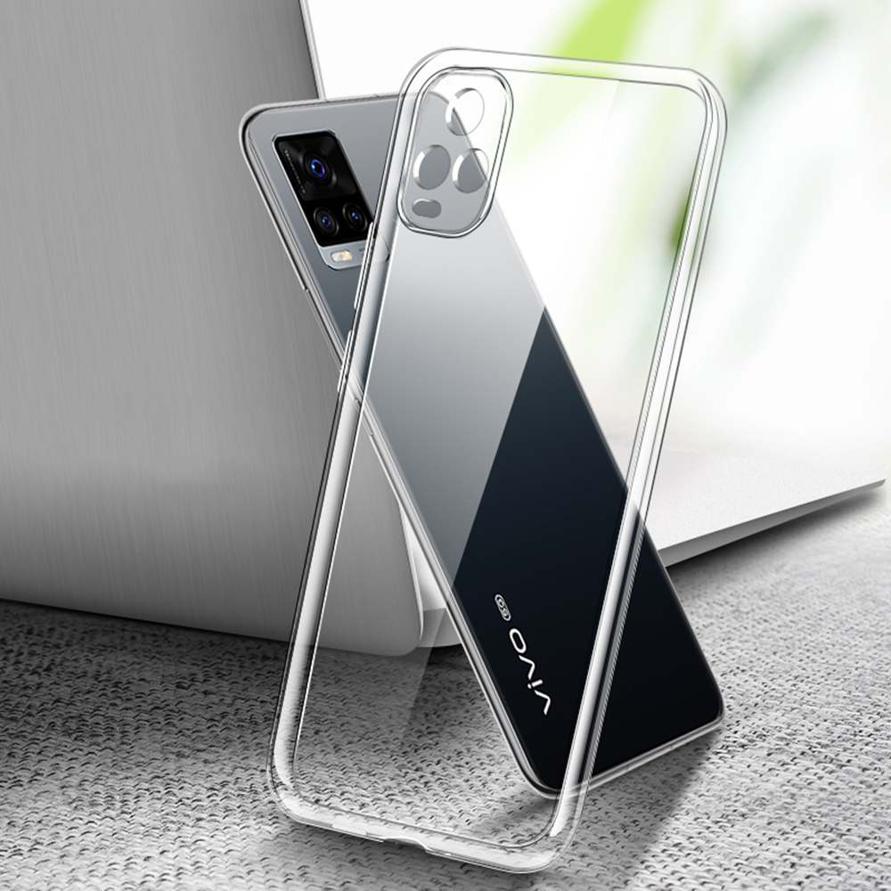 Clear Phone Case for VIVO Y21  - Lens Case Pouch ulasan dan harga