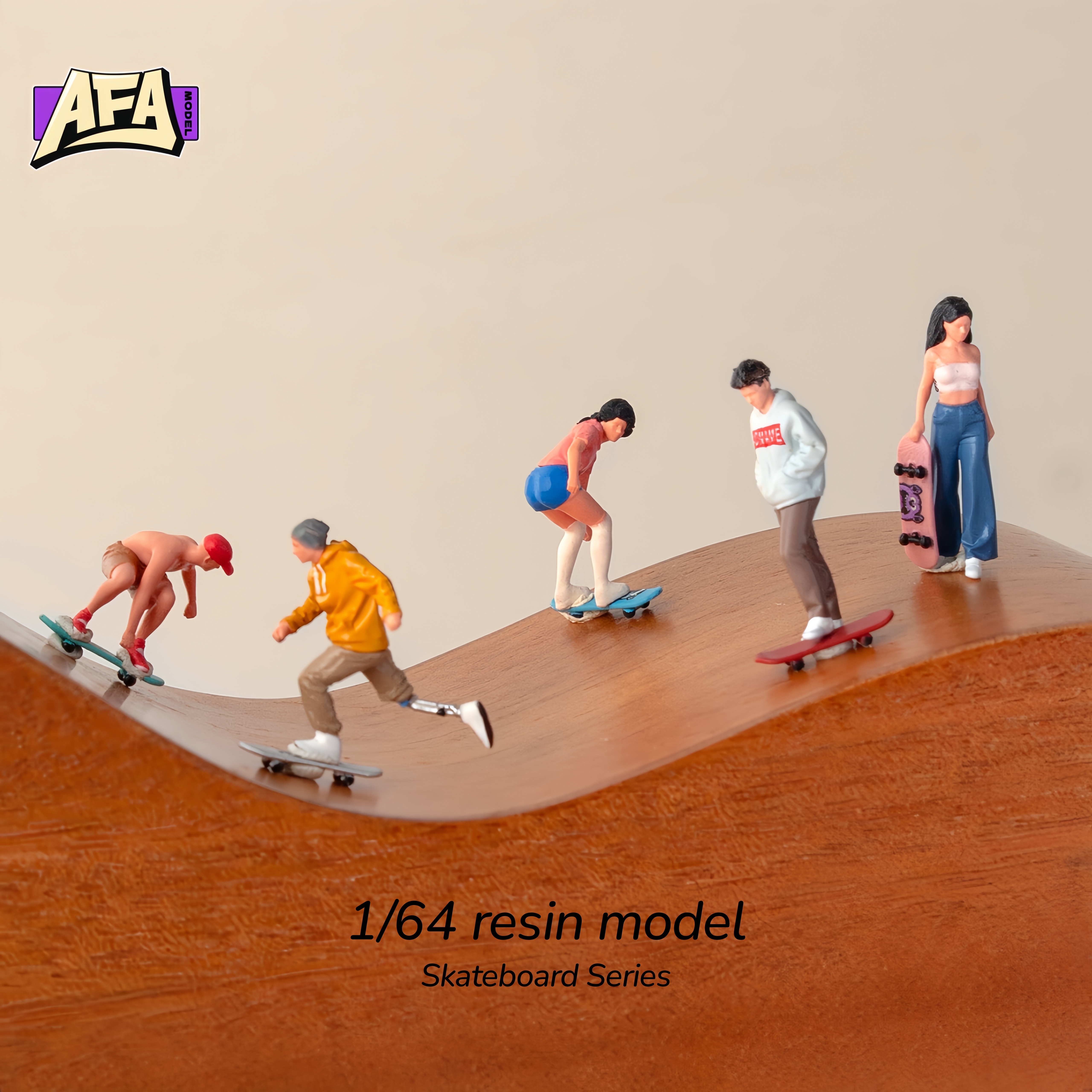 1 64 resin diorama skate Minia - Photography Product ulasan dan harga