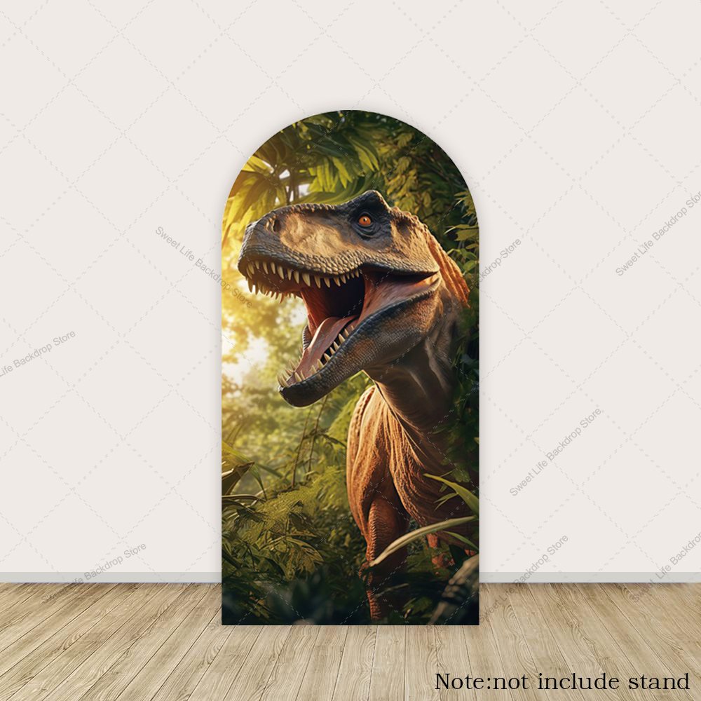 Dinosaur World Theme Arch Back - Photography History ulasan dan harga
