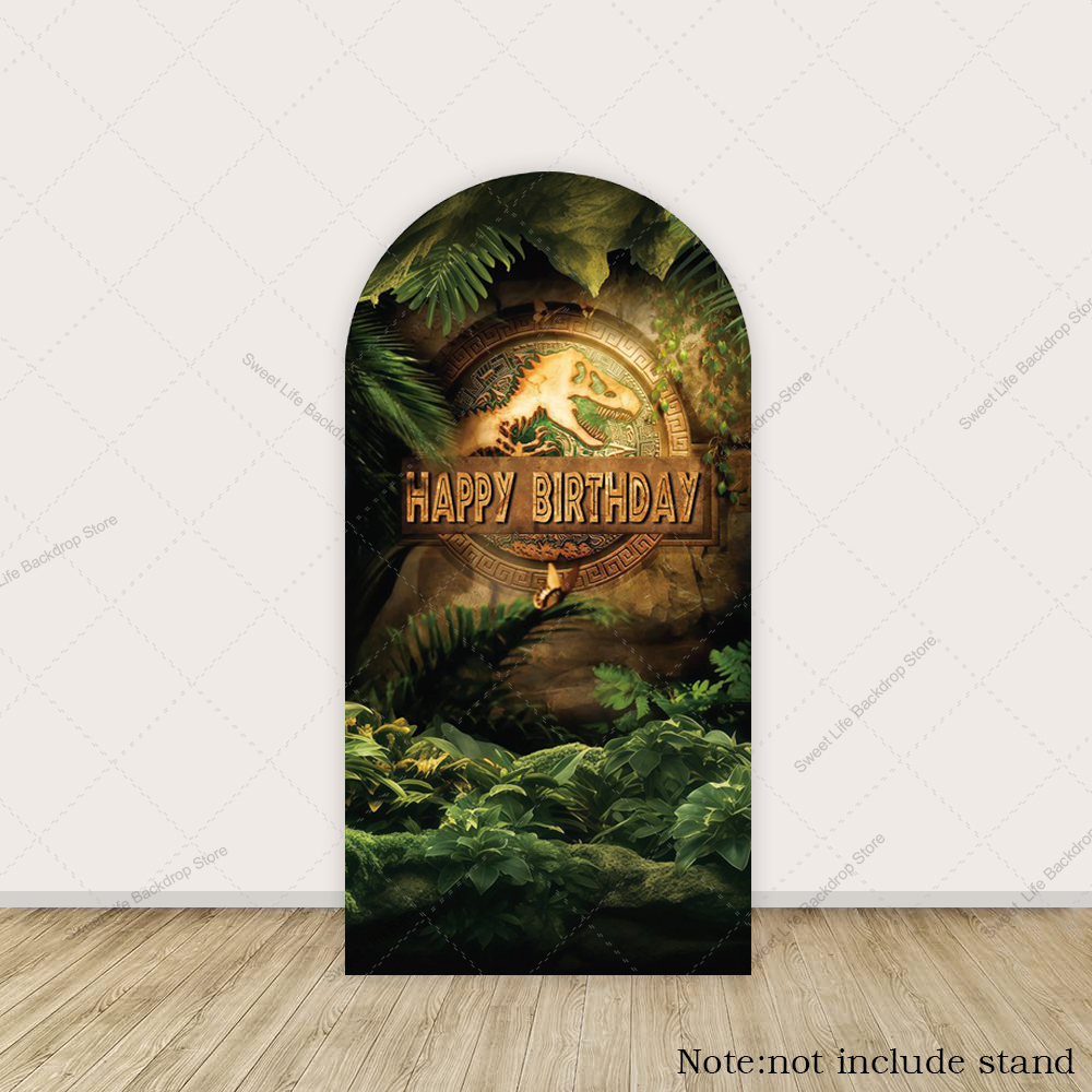 Dinosaur World Theme Arch Back - Photography History ulasan dan harga