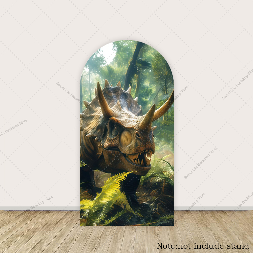 Dinosaur World Theme Arch Back - Photography History ulasan dan harga