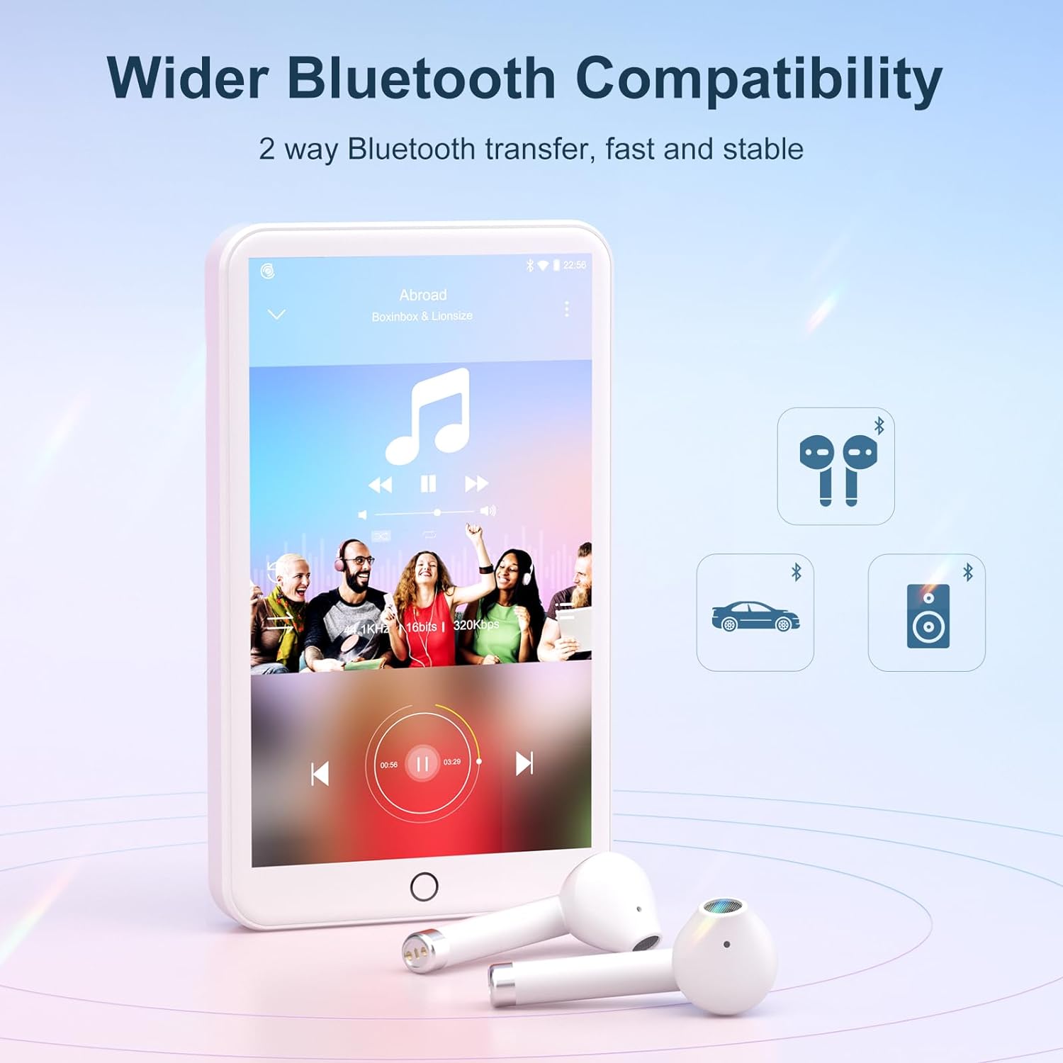 MECHEN MP3 Player Android 9.0  - Photography History ulasan dan harga