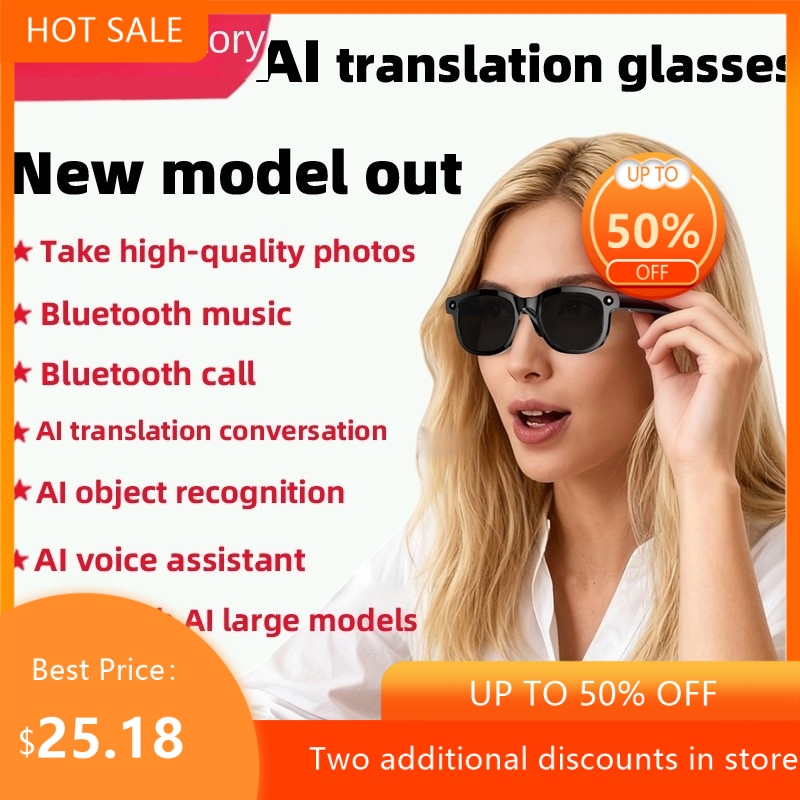 Echowear Smart Cross Border AI - Photography Translate ulasan dan harga