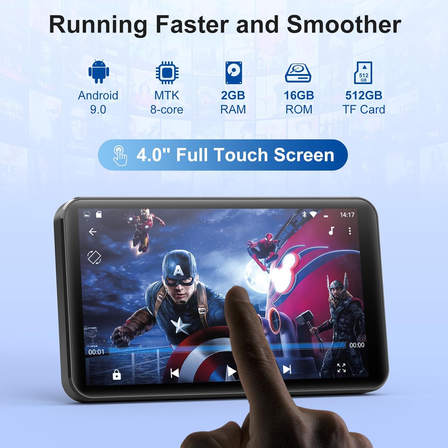 MP3 Player with Bluetooth and  - Photography History ulasan dan harga