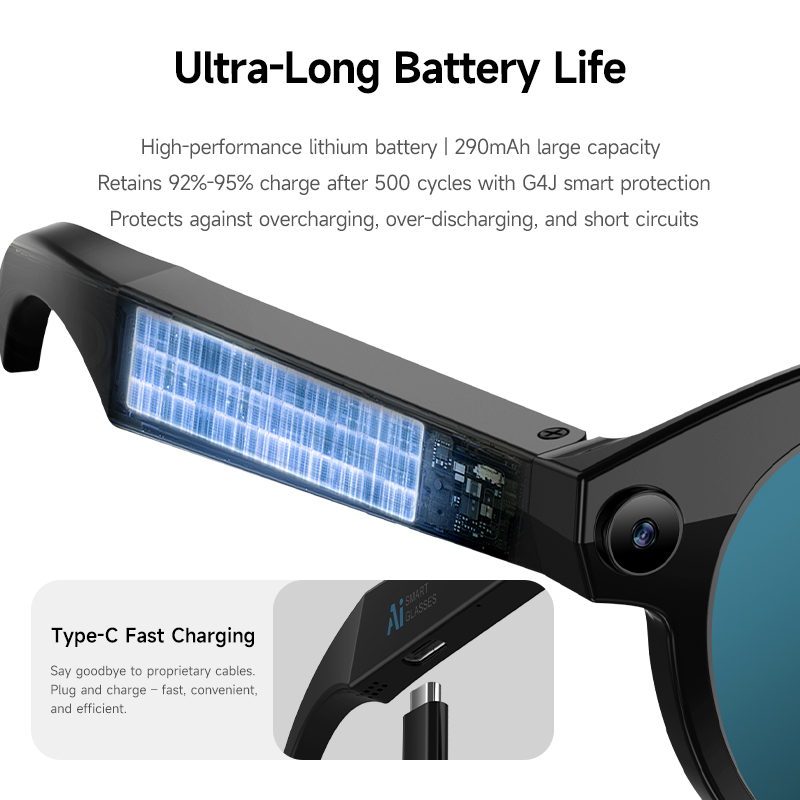 Latest 200W Pixel Smart Glasse - Photography Translate ulasan dan harga