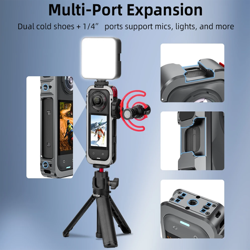For Insta360 X5 Flymile Cage M - Lens Case Pouch ulasan dan harga