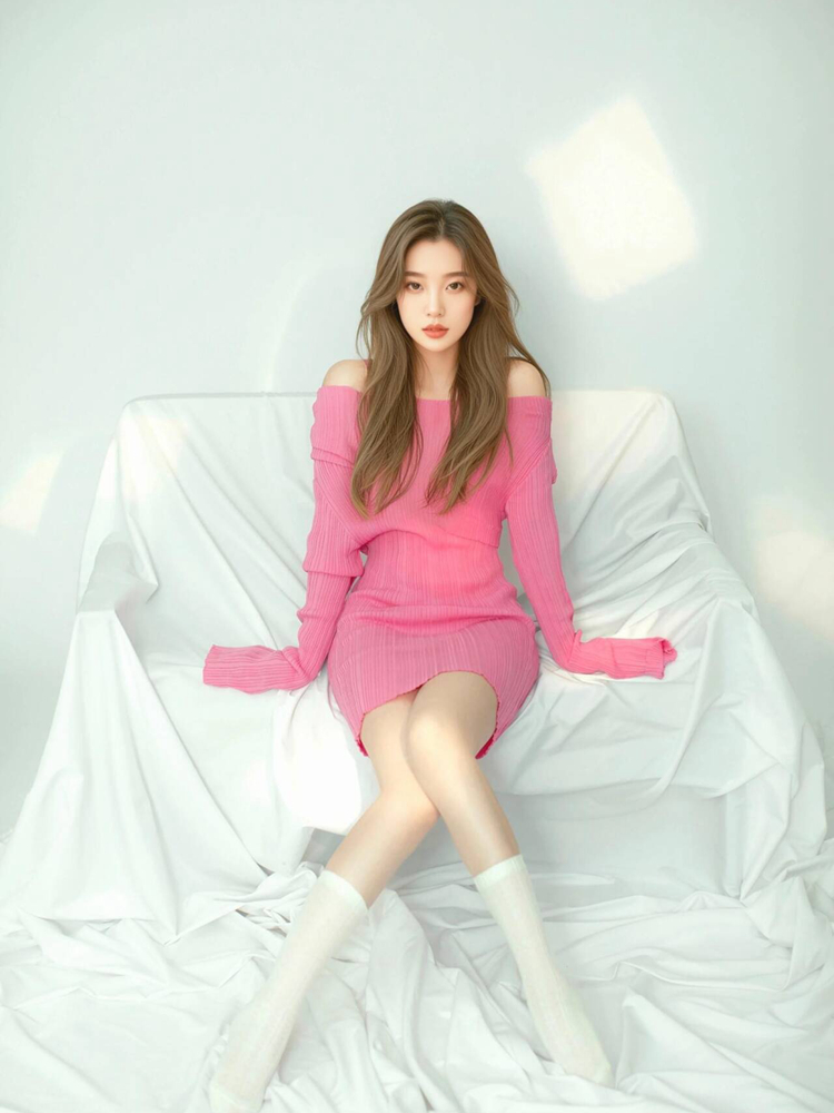 2026 New Pink Sweet Girl Artis - Photography Outfits ulasan dan harga