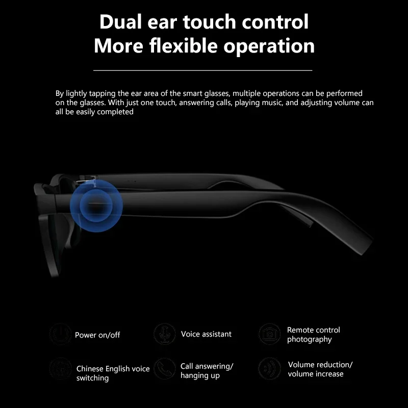 Lenovo AI Smart Glasses 8K Rem - Photography Product ulasan dan harga