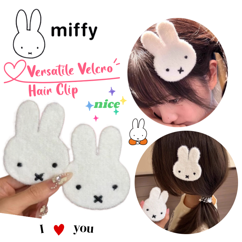 New Miffy Rabbit Velcro Hair S - Photography News ulasan dan harga