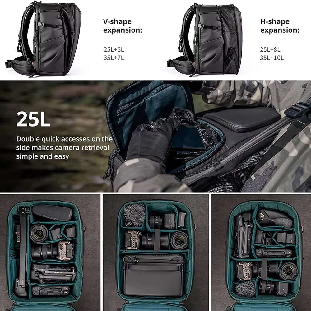 PGYTECH OneMo 2 Camera Backpac - Camera Bag Waterproof ulasan dan harga
