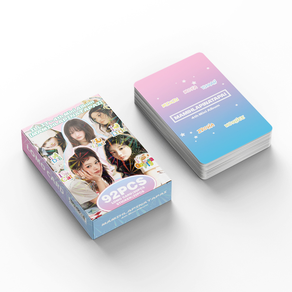 92 K-pop girl group mini cards - Photography News ulasan dan harga