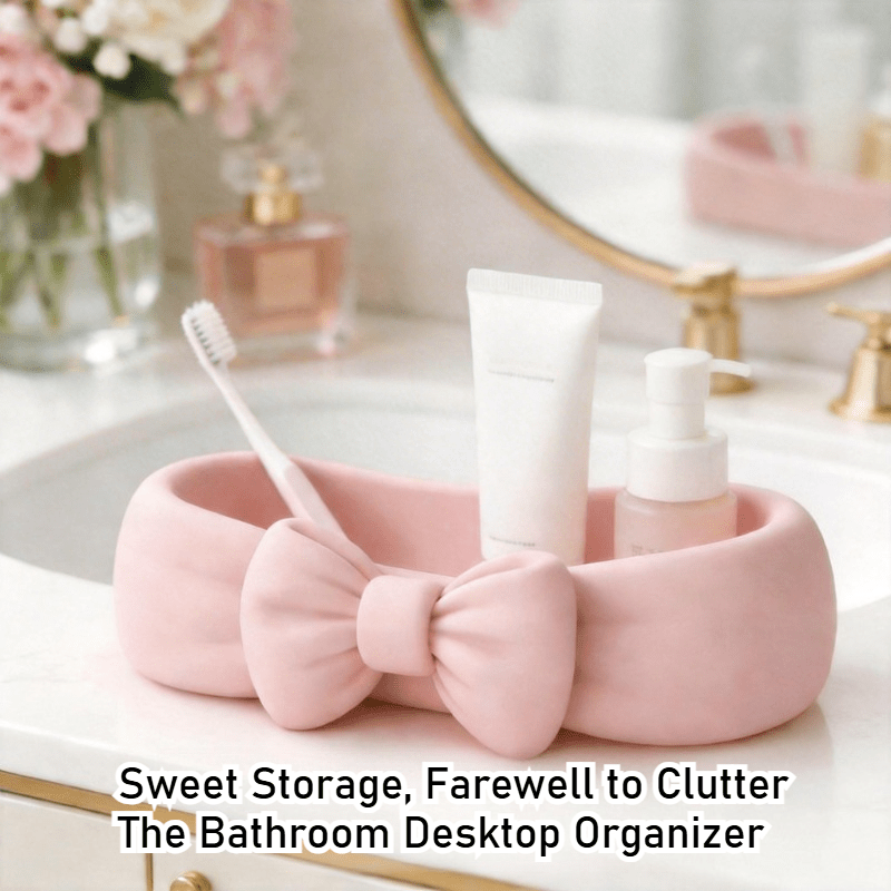 Cute Bow Shaped Makeup Organiz - Beauty Dish Softbox ulasan dan harga