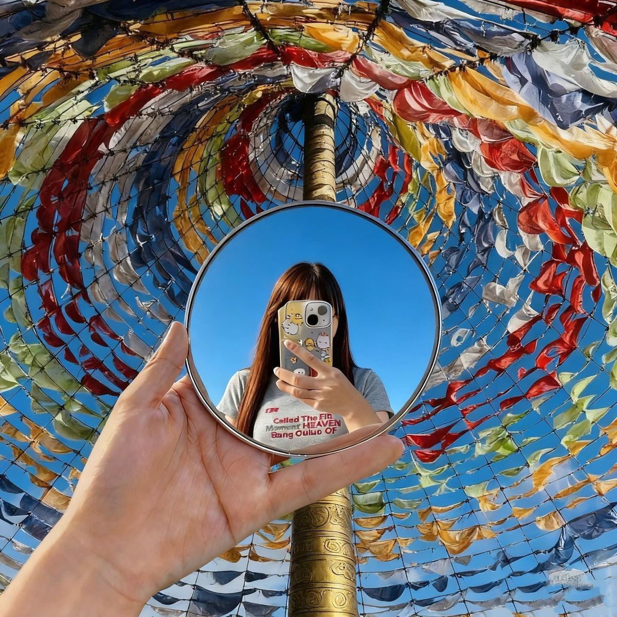 Round Convex Mirror Travel Sel - Photography Product ulasan dan harga